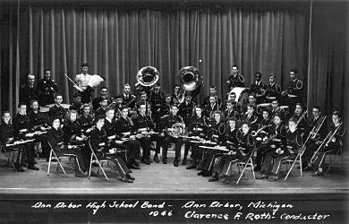 1946 Ann Arbor High School Band